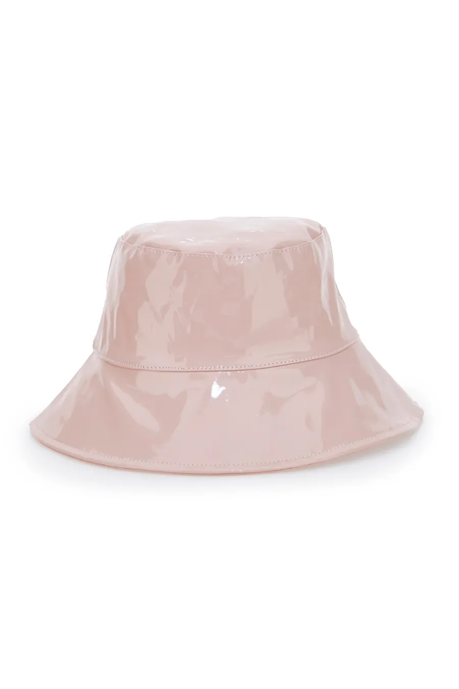 Berretto Bucket Hat in Vernice Rosa Pittarello 1168