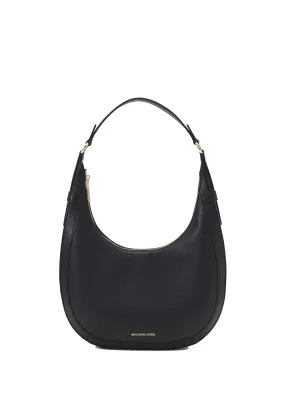 BORSA A SPALLA "PRESTON" GRANDE IN PELLE MARTELLATA