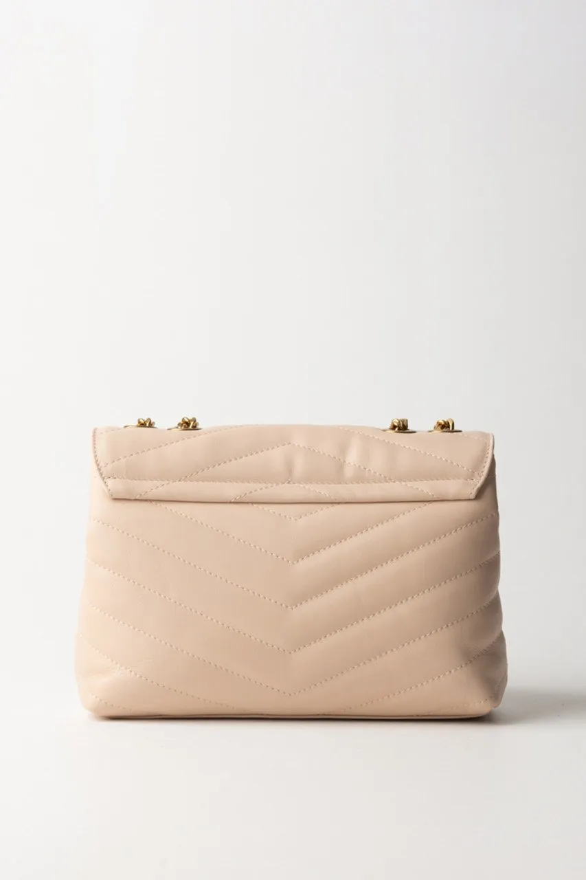 Borsa a tracolla Dreamy in pelle trapuntata CUPCAKE PINK
