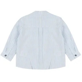 Camicia In Lino A Tre Bottoni