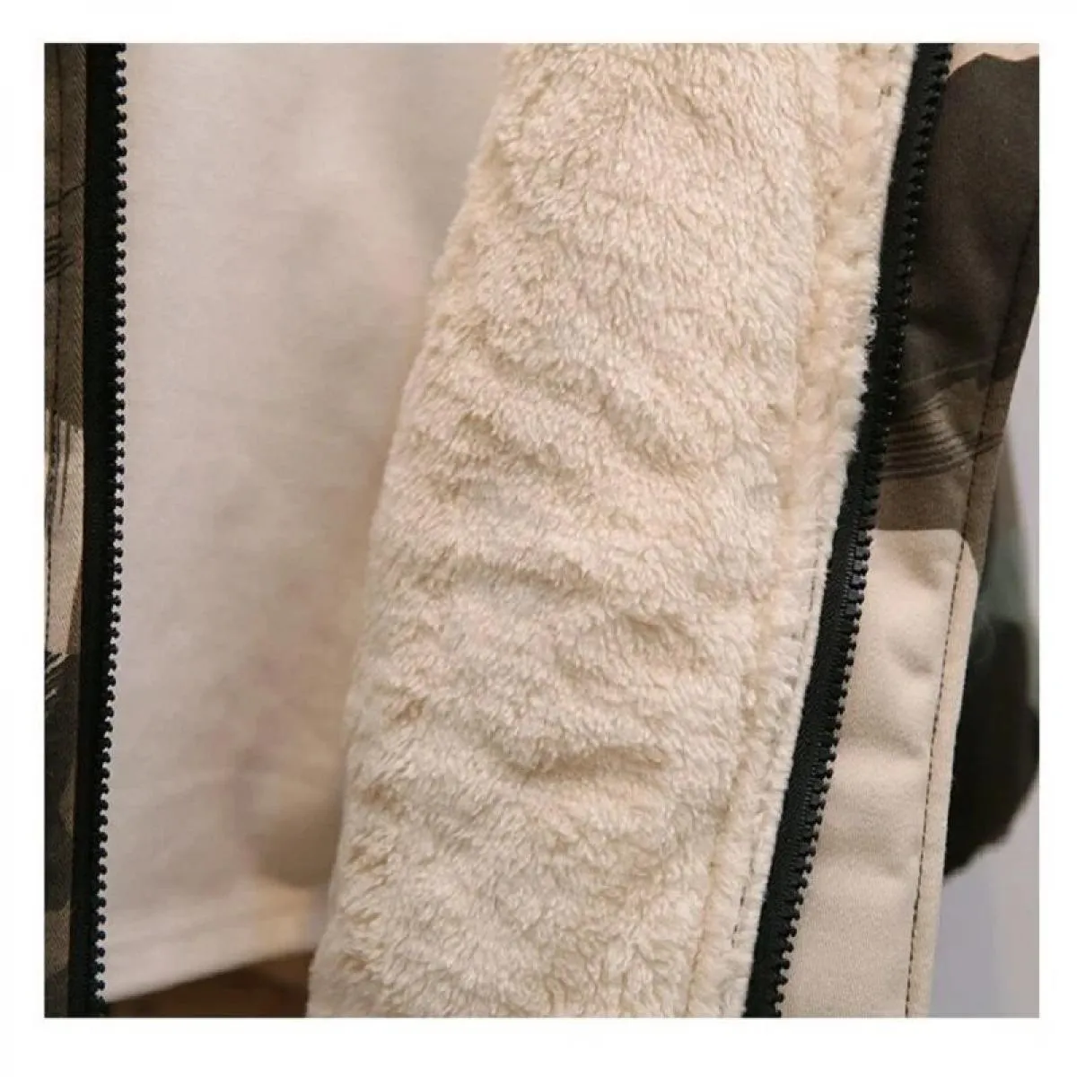 Cappotto invernale da ragazzo Parka da bambino in cotone con cappuccio più velluto addensato caldo giacca mimetica Capispalla pe