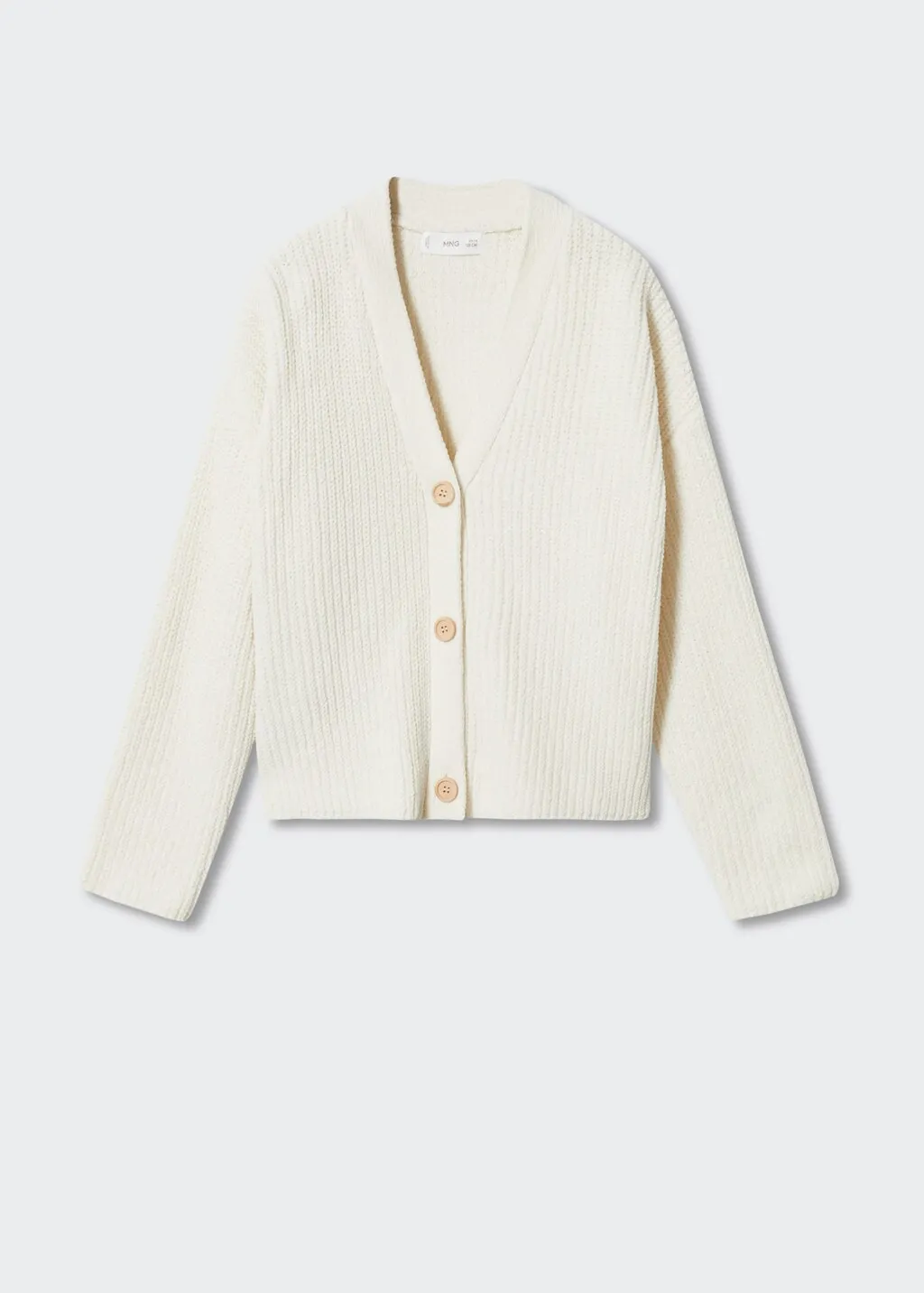 Cardigan punto bottoni