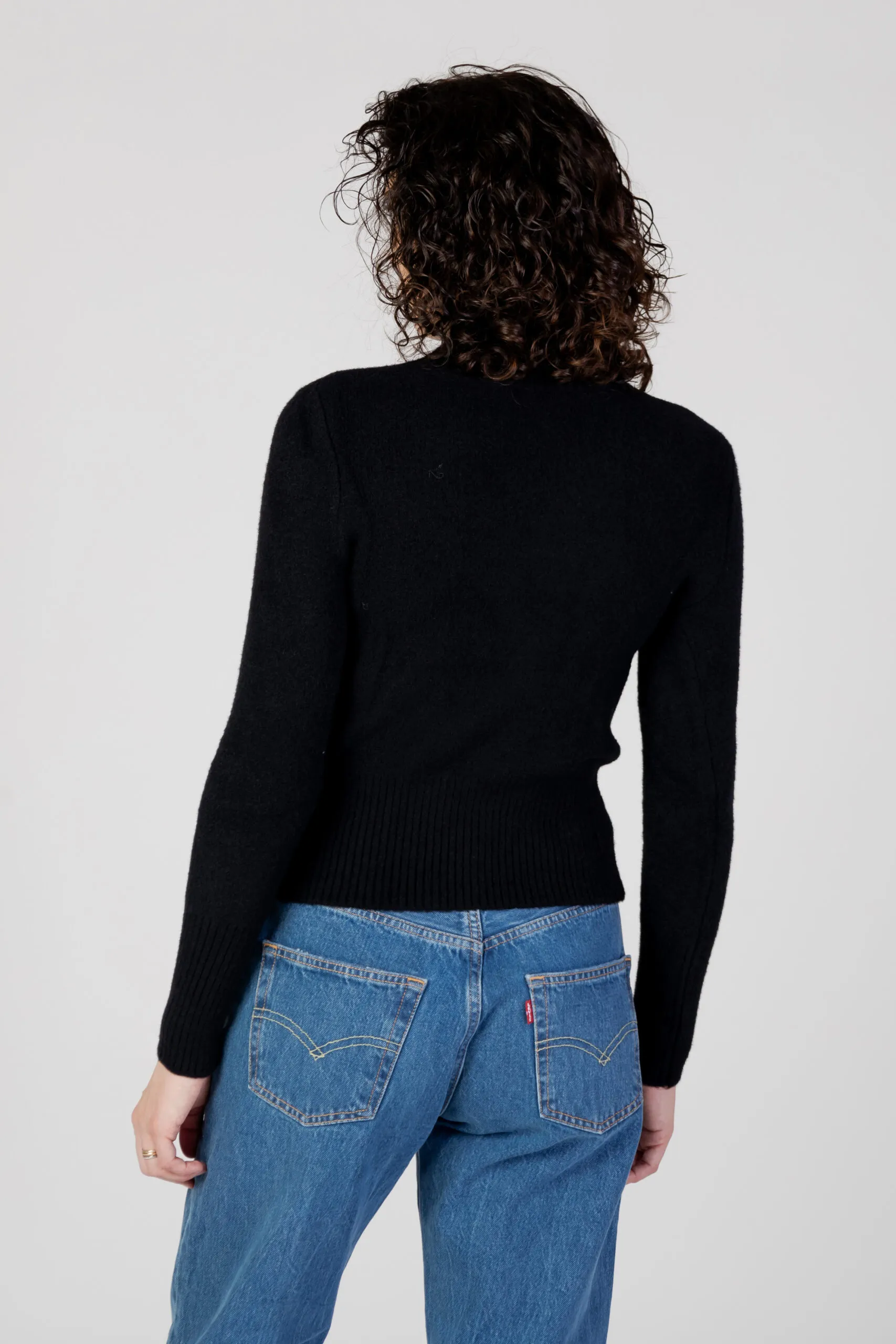 Dolcevita Guess MARION TN LS SWEATER Nero