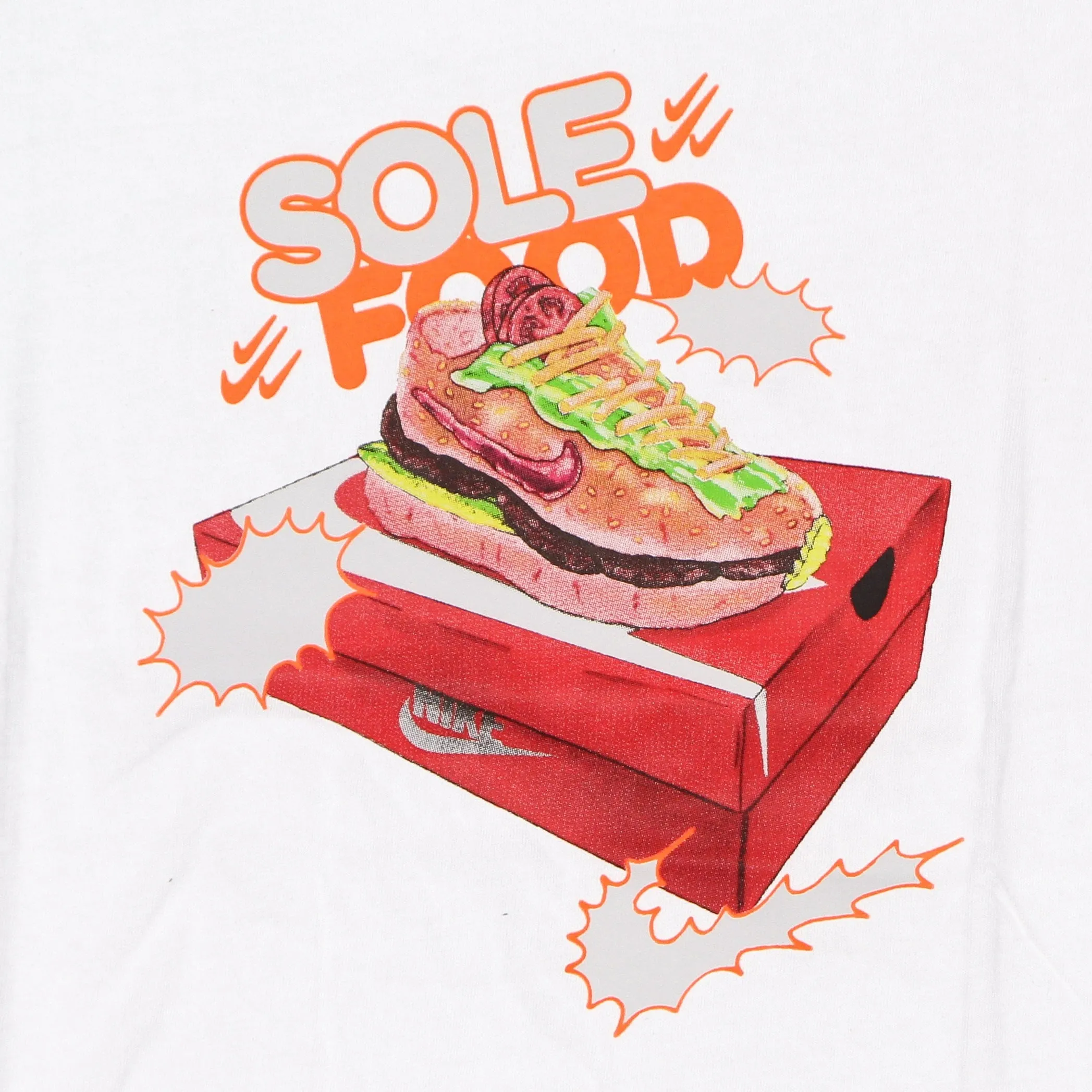 Maglietta Bambino Sole Food Tee White