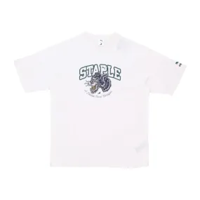 maglietta uomo graphic tee x staple WARM WHITE
