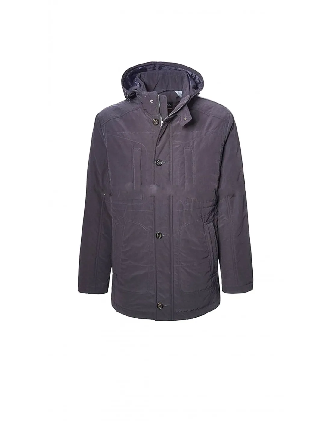 Parka Imbottito Con Cappuccio mod Jack blu A / I JPT