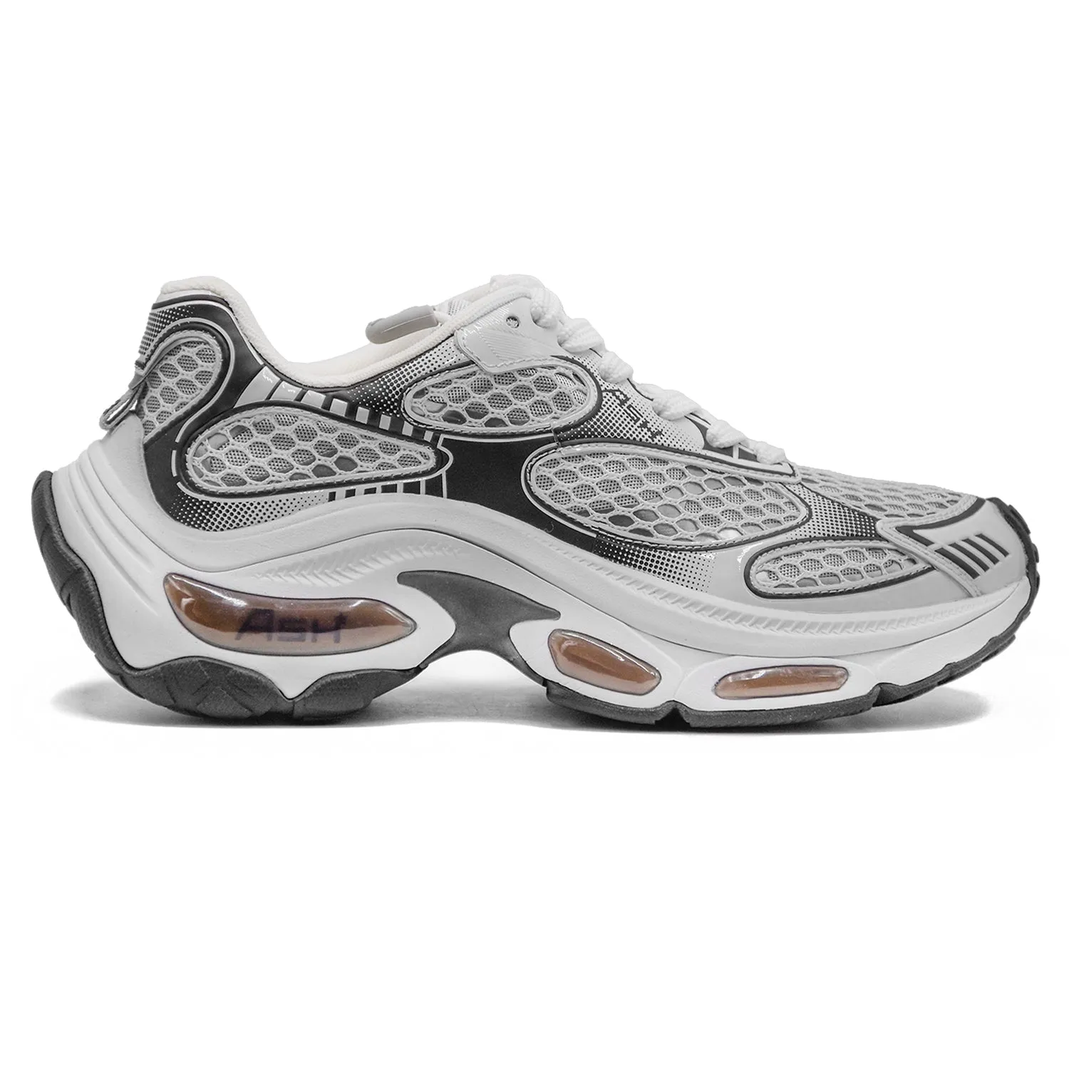 Sneakers Ash Bianco Nero Dragon Dal Nuovo Look Scioccante Donna