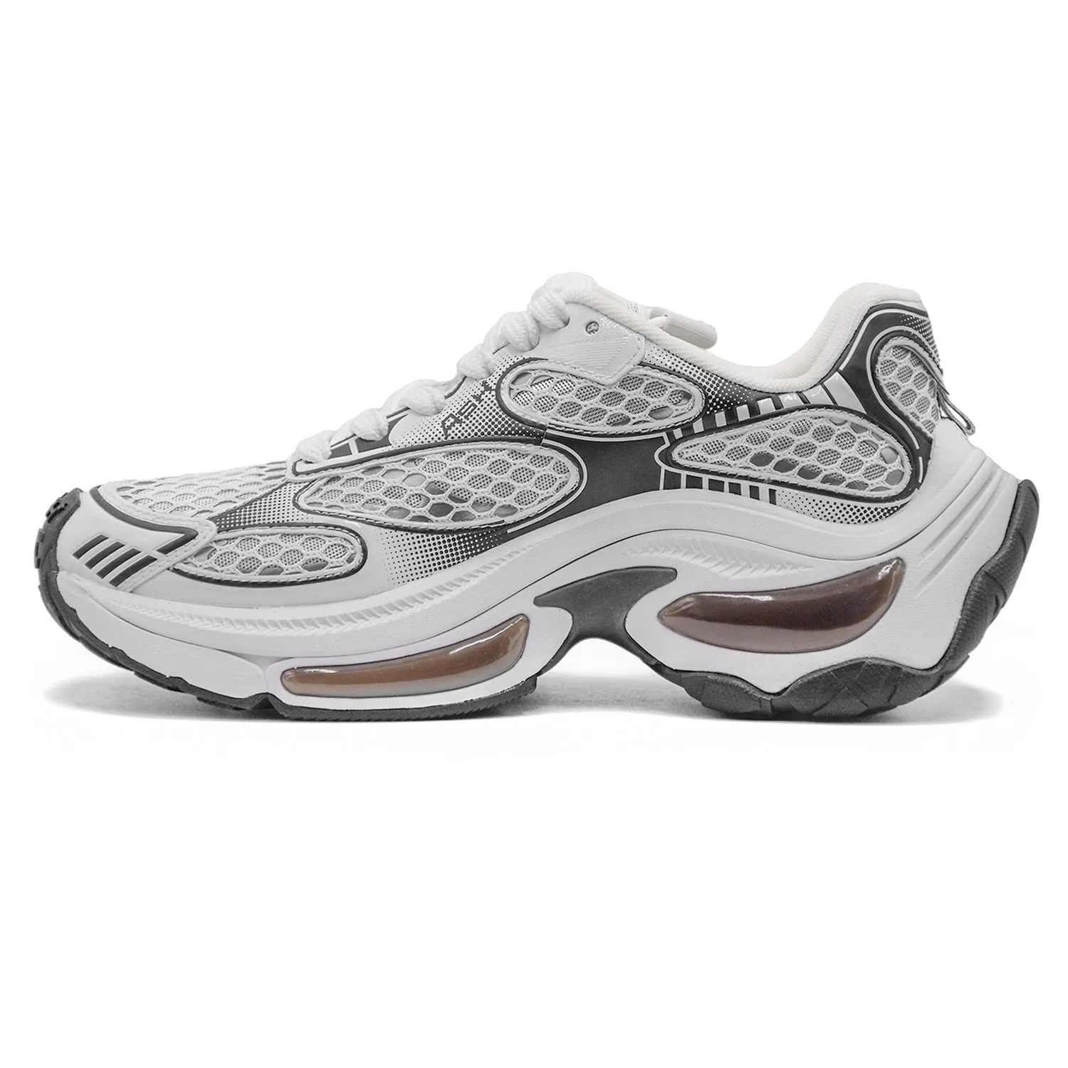 Sneakers Ash Bianco Nero Dragon Dal Nuovo Look Scioccante Donna